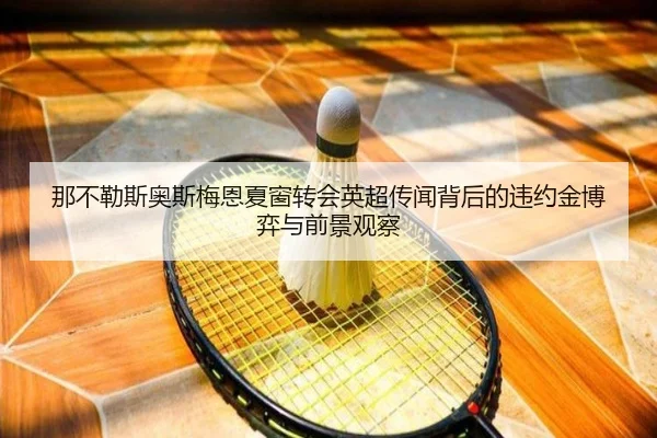 那不勒斯奥斯梅恩夏窗转会英超传闻背后的违约金博弈与前景观察